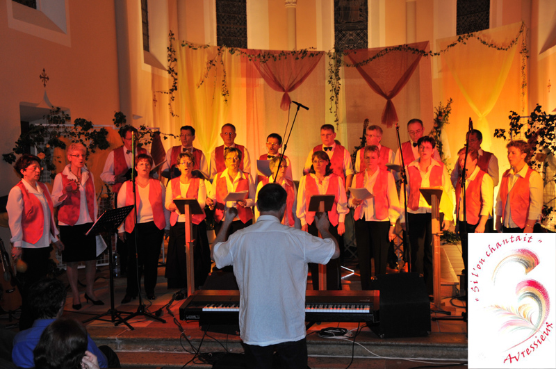 Groupe vocal, si l'on chantait, Avressieux, chorale