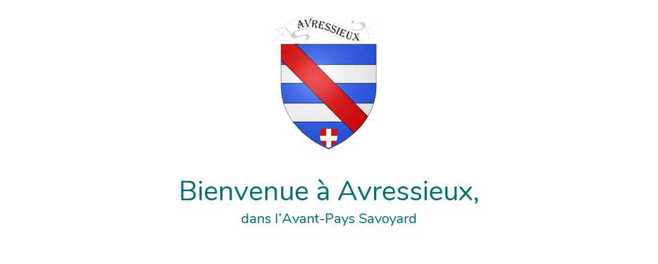 Bienvenue à Avressieux, commune de l'Avant-Pays Savoyard - Écusson - Logo - 73, Savoie