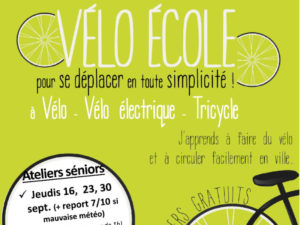 Vélo école – Pour se déplacer en toute simplicité