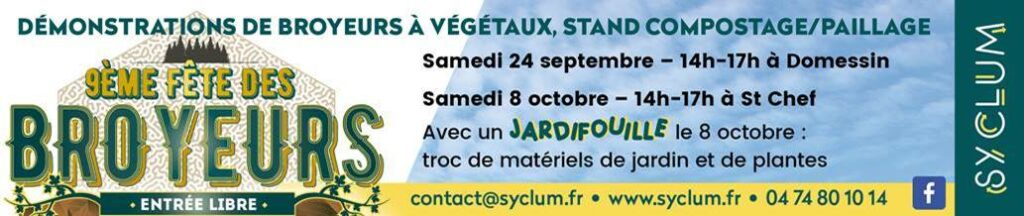 SYCLUM organise une vente de composteurs en bois le samedi 24 septembre à Domessin.