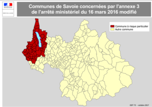 Relèvement du niveau de risque IAHP