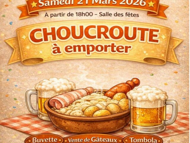Choucroute à emporter